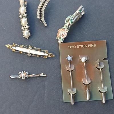 Hair accessories and hat pins -