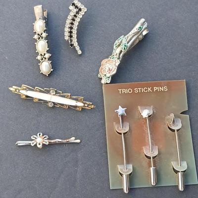 Hair accessories and hat pins -