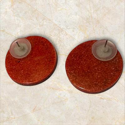 Costume Jewelry Lot Set of Artisan / Boho Necklace and Pierced Earrings