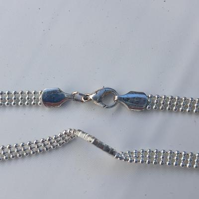 Rhinestone necklaces with a vintage rhinestone and faux pearl bracelet