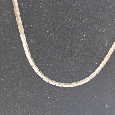 Silver colored Necklace chains