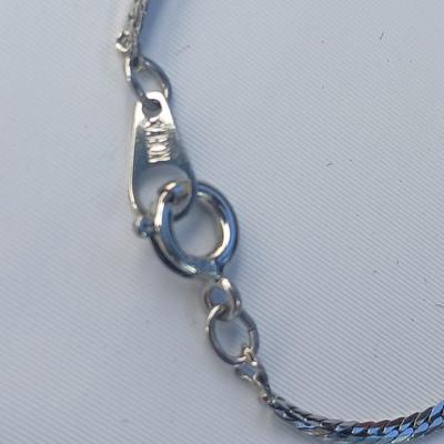 Silver colored Necklace chains