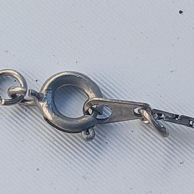 Silver colored Necklace chains