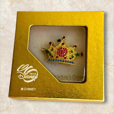 Disney Snow White's Crown Pin- Missing 1 Stone