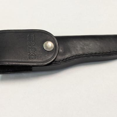 Buck Knife 103 Skinner Hunting 4" Fixed Blade w/ Leather Sheath
