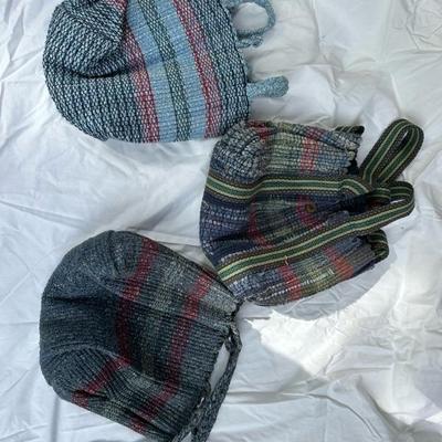 Rag rug bags