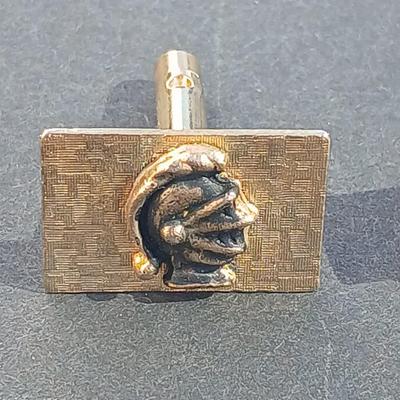 Vintage tie bars, cuff links, and tie clips