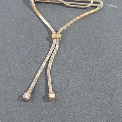 Vintage tie bars, cuff links, and tie clips