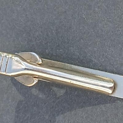 Cuff links and tie clips - Moose head lapel - Hick Dk USA - Sterling - and others