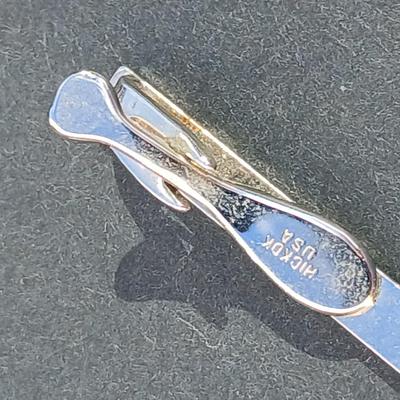 Cuff links and tie clips - Moose head lapel - Hick Dk USA - Sterling - and others