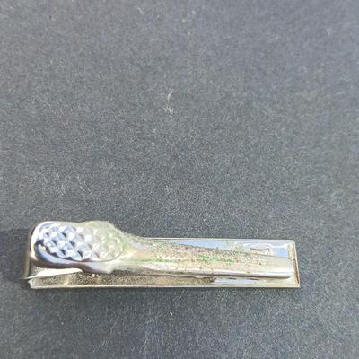 Vintage equestrian cuff links, Tie Chain VAC - vintage Tie clips - in an old box.