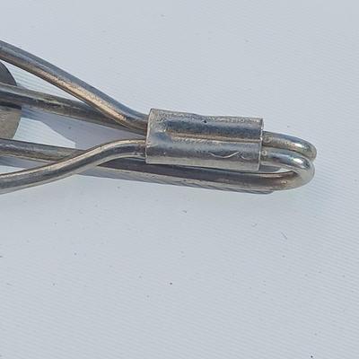Vintage equestrian cuff links, Tie Chain VAC - vintage Tie clips - in an old box.
