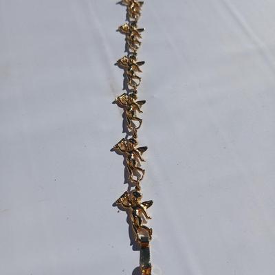 Necklace chains, Angel pins, angle bracelet, hoop earrings and more