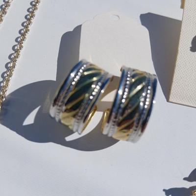 Necklace chains, Angel pins, angle bracelet, hoop earrings and more
