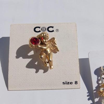 Necklace chains, Angel pins, angle bracelet, hoop earrings and more