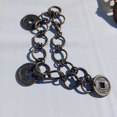 Fun and unique earrings - with necklace, bracelets, and rings