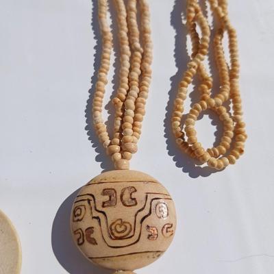 Fun and unique earrings - with necklace, bracelets, and rings