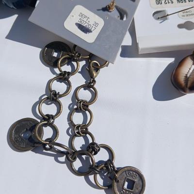 Fun and unique earrings - with necklace, bracelets, and rings