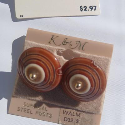 Assortment of fun and fancy pierced earrings