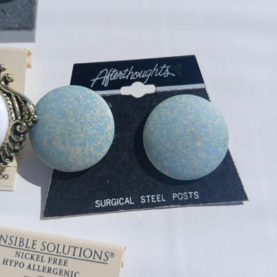 Assortment of fun and fancy pierced earrings