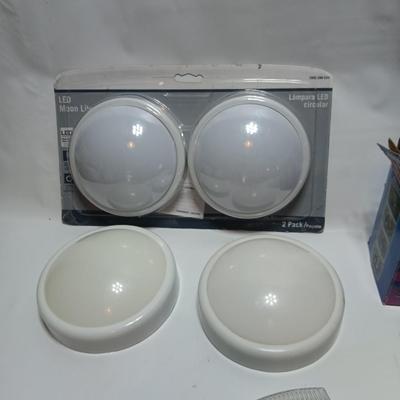 Brand new Driveway patrol alarm system with several push lights, and a nightlight