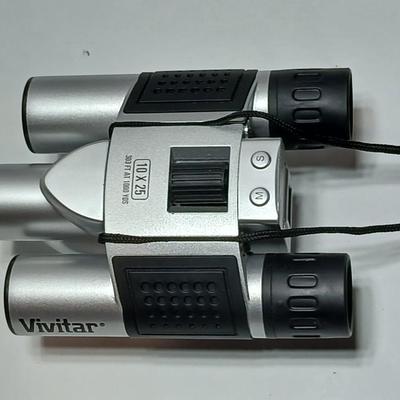 Vivitar Digital Camera Binocular Digital 30 x 25 with instruction manual