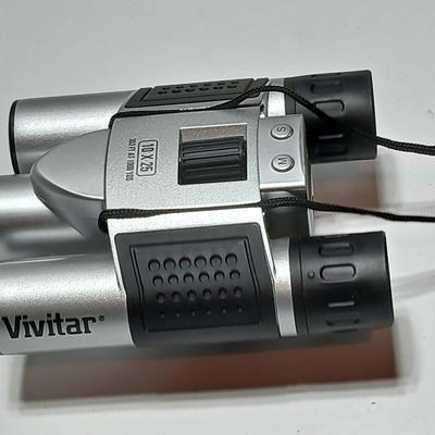 Vivitar Digital Camera Binocular Digital 30 x 25 with instruction manual