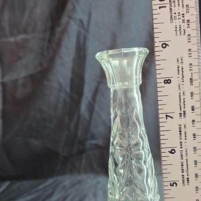 EAPC Glassware - lidded candy dish - vase - and an assortment of bowls