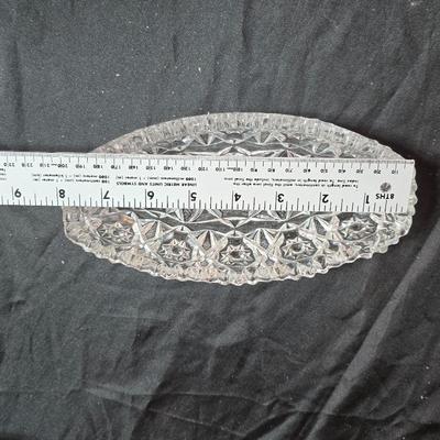 EAPC Glassware - lidded candy dish - vase - and an assortment of bowls