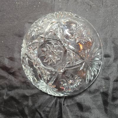 EAPC Glassware - lidded candy dish - vase - and an assortment of bowls