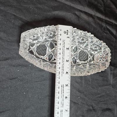 EAPC Glassware - lidded candy dish - vase - and an assortment of bowls