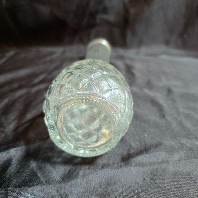 Collection of vintage Glassware - IRENE EAPG Iowa City Flint Glass bread plate - Wick's company toothpick holder - Glass bowls and more