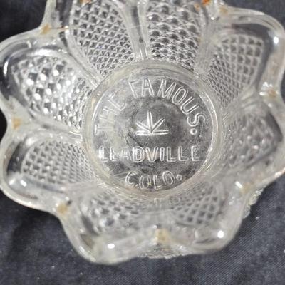 Collection of vintage Glassware - IRENE EAPG Iowa City Flint Glass bread plate - Wick's company toothpick holder - Glass bowls and more