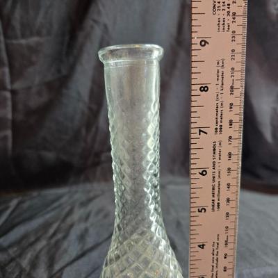Collection of vintage Glassware - IRENE EAPG Iowa City Flint Glass bread plate - Wick's company toothpick holder - Glass bowls and more