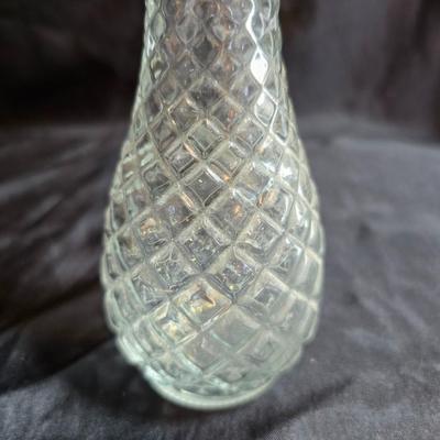 Collection of vintage Glassware - IRENE EAPG Iowa City Flint Glass bread plate - Wick's company toothpick holder - Glass bowls and more