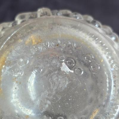 Six Retro MCM Libbey Dandelion wisp Atomic gold glasses - 24k gold commonwealth Silver Inc. tray - Bavaria pastoral scene plate and more