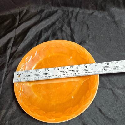Vintage Peach Lustre Laurel Leaf Fire King oven-proof Dishes