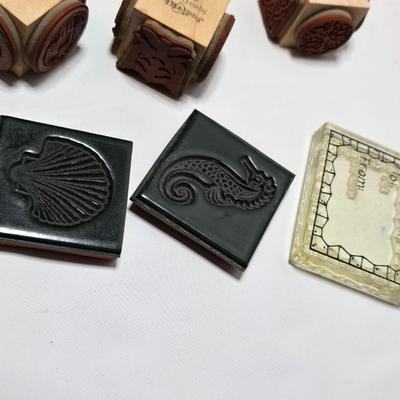 Stamp cubes - Mutiple stamps on each cube -