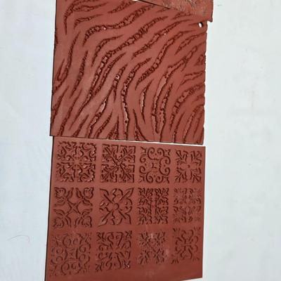 red rubber stamps for mounting on blocks - LARGE assortment - Great fun crafting!