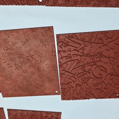 red rubber stamps for mounting on blocks - LARGE assortment - Great fun crafting!