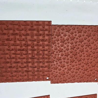 red rubber stamps for mounting on blocks - LARGE assortment - Great fun crafting!