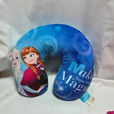 Mermaid tail blanket - assortment of hair accessories - mermaid neck pillow - and more