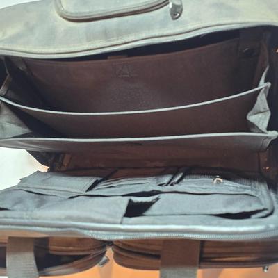 Office items - tape dispenser - old pencil sharpeners - brief case - files - folders- markers and more
