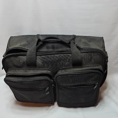 Office items - tape dispenser - old pencil sharpeners - brief case - files - folders- markers and more