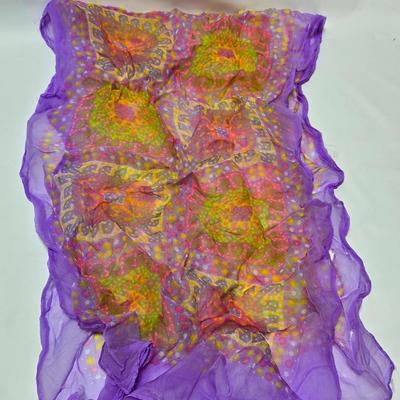 Silk kerchiefs and scarves - 1953 fun! Vintage cloth