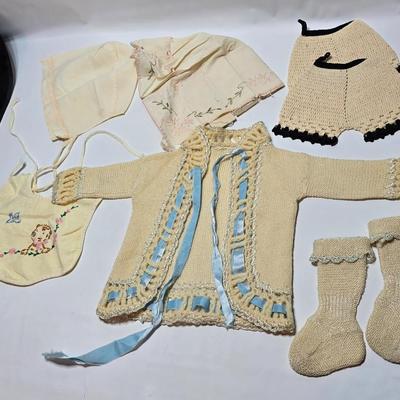 Vintage handmade baby clothes - Great for dolls too!