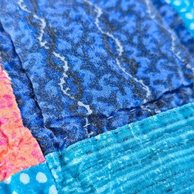 Beautiful large hand made quilt
