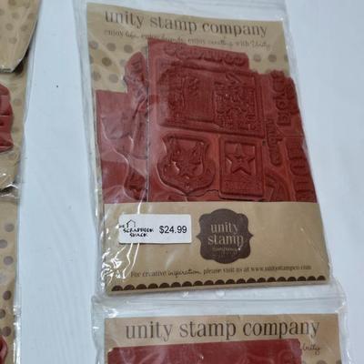 New in package rubber stamp collection