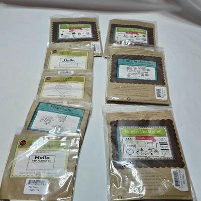 New in package rubber stamp collection