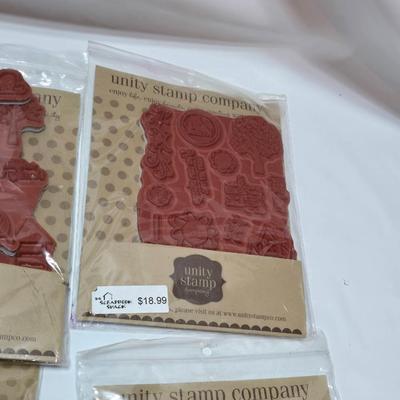 New in package rubber stamp collection
